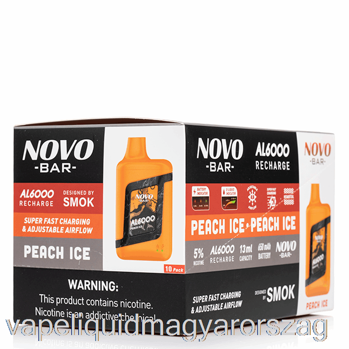 [10 Csomagos] Smok Novo Bar Al6000 Eldobható Vape Folyadék